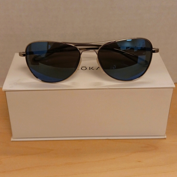 ROKA Rio Ultra Lightweight Titanium Aviator Shape Sunglasses. - Picture 2 of 7